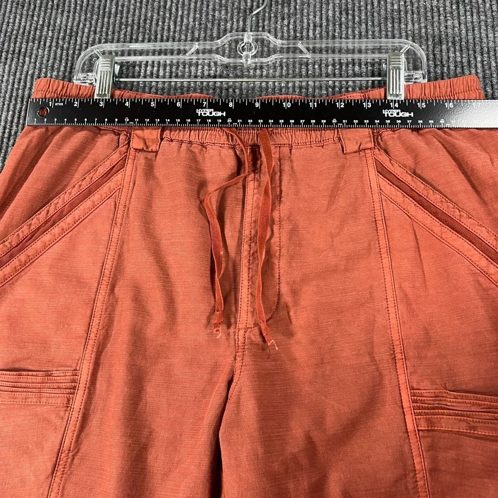 Anthropologie‎ Mens Pants Size 32 Orange Lightweight Joggers Casual Outdoor